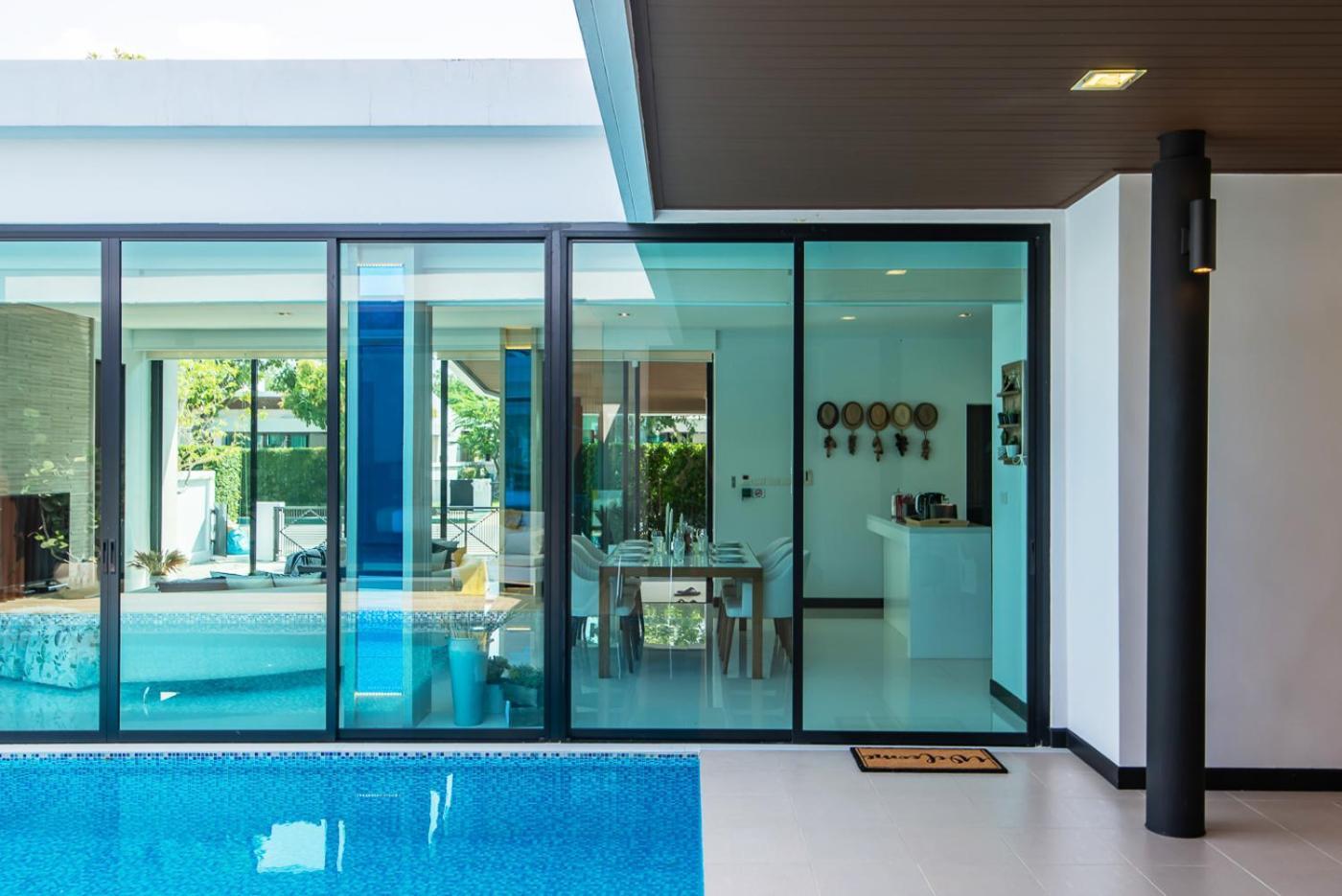 Movenpick Luxury Villa1Fl-Private Pool-Sha Certified Na Chom Thian Buitenkant foto